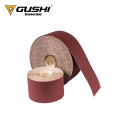 Abrasive Red Aluminium Oxide Metal Wood Sanding Roll Sand Paper